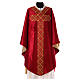 Pure Silk Medieval Gothic Chasuble with embroideries on orphrey s3