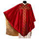 Pure Silk Medieval Gothic Chasuble with embroideries on orphrey s7