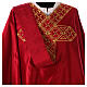 Pure Silk Medieval Gothic Chasuble with embroideries on orphrey s8