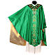 Medieval Chasuble in pure silk with floral embroidery on orphrey s3