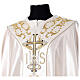 Pure Silk Medieval Chasuble with floral embroidery on orphrey s6
