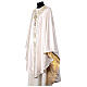 Pure Silk Medieval Chasuble with floral embroidery on orphrey s8