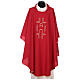 Chasuble in polyester with Alpha Omega symbol s4