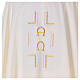Chasuble in polyester with Alpha Omega symbol s5