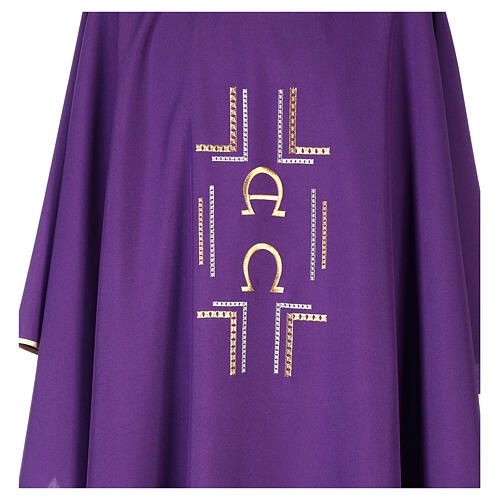 Alpha Omega Priest Chasuble in polyester 2