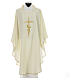 JHS Chasuble with wheat embroidery in polyester s5