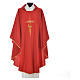 JHS Chasuble with wheat embroidery in polyester s7