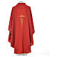 JHS Chasuble with wheat embroidery in polyester s8