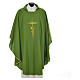 JHS Chasuble with wheat embroidery in polyester s9