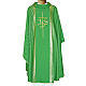 Chasuble in pure wool with double twisted yarn s2