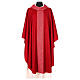 Priest Chasuble in pure wool with orphrey in pure silk s4