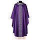 Priest Chasuble in pure wool with orphrey in pure silk s7