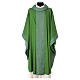 Catholic Chasuble in pure wool with orphrey in pure silk s3