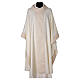 Catholic Chasuble in pure wool with orphrey in pure silk s6