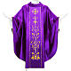 Chasuble in pure silk, hand-embroidered s1