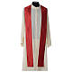 Chasuble in pure silk with hand-embroidered vine symbol s5