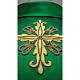 Chasuble in pure silk with hand-embroidered cross symbol s3