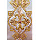 Chasuble in pure silk with hand-embroidered motif s3