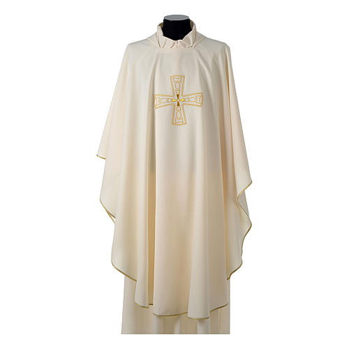 Chasuble with embroidered cross Gamma 5