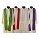 Catholic Priest Chasuble with embroidered gold cross Gamma s8