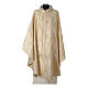 Chasuble in wool, silk and lurex with decoration Gamma s5