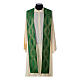 Chasuble in wool, silk and lurex with decoration Gamma s10