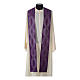 Chasuble in wool, silk and lurex with decoration Gamma s13