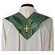 Chasuble in wool, silk and lurex with decoration Gamma s14