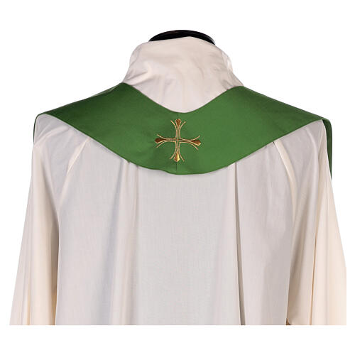 Chasuble in pure wool, 4 colours Gamma 7