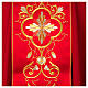 Chasuble with gold embroidered orphrey, pure wool Gamma s2