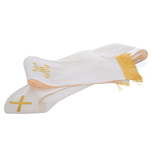 Clerical Chasuble with Marian Symbol in pure wool Gamma 13