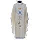Clerical Chasuble with Marian Symbol in pure wool Gamma s1