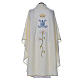 Clerical Chasuble with Marian Symbol in pure wool Gamma s3