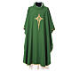 Chasuble in 100% polyester with stylised cross s3