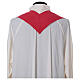 Chasuble in 100% polyester with stylised cross s11