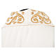 Clerical Chasuble in 20% wool 80% polyester, IHS, embroidery on relief s9