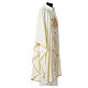 Chasuble in 80% polyester 20% wool, IHS golden embroidery s6