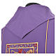 Chasuble in 100% wool, IHS, ears of wheat embroidery s10