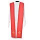 IHS Chasuble in 100% wool with ears of wheat embroidery s12