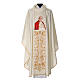 Kasel Johannes Paul II Wolle und Polyester s1