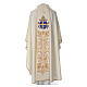 Kasel Johannes Paul II Wolle und Polyester s2