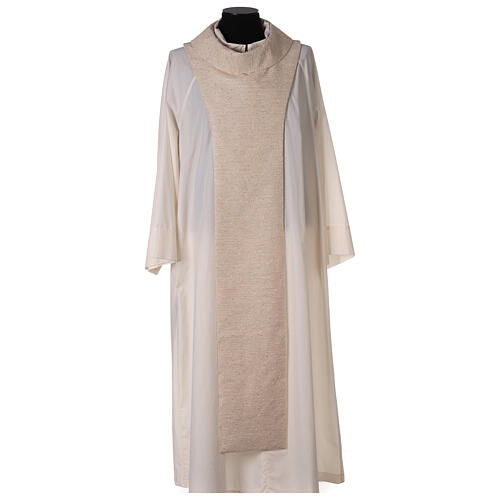 Franciscan Chasuble in Light Brown with Beige Scapular 9