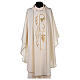 Chasuble in 100% polyester, ears of wheat, grapes s1