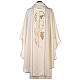 Chasuble in 100% polyester, ears of wheat, grapes s4