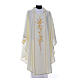 Catholic Priest Chasuble with Cross and Lily in 100% polyester s6