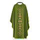 Priest Chausable with Clergy Stole with gold decorations in polyester s2