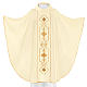 Priest Chausable with Clergy Stole with gold decorations in polyester s4