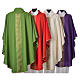 Gothic Chasuble with cross embellishments in polyester s2