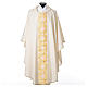 Sacred Chasuble in polyester with regular crosses s4