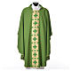 Sacred Chasuble in polyester with regular crosses s6